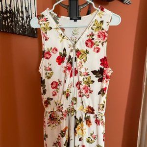 Light, airy floral romper